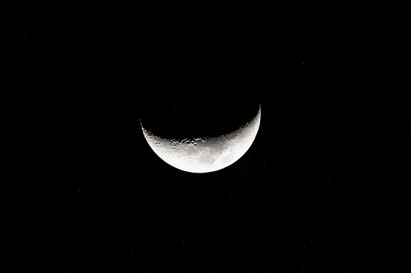 Quarter Moon - Mashatu, Botswana