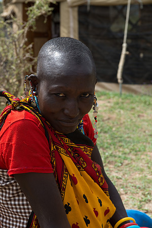 Masai woman - Loliondo, Tanzania