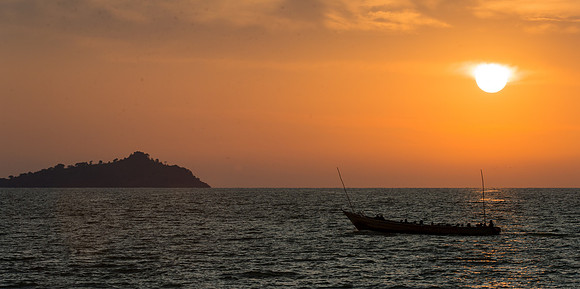 Lake Victoria sunset - Mfangano Island, Kenya